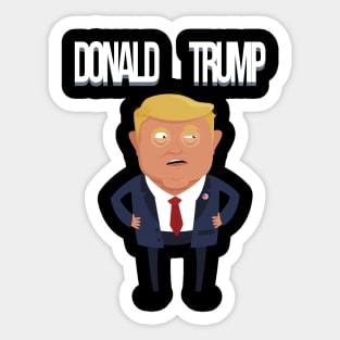 donald trump Sticker